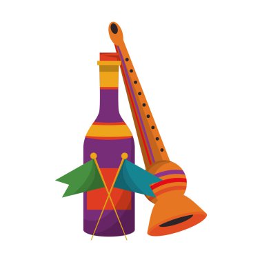 parti şenlikli kutlama karnaval karikatür