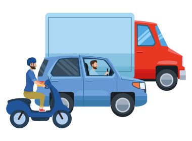 Sürme sürücüleri ile araçlar ve motosiklet