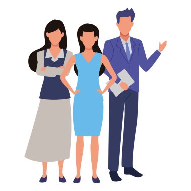 Araçları ile Yönetici iş çalışanları