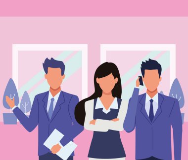 Araçları ile Yönetici iş çalışanları