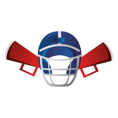 amerikan futbolu spor oyunu karikatür