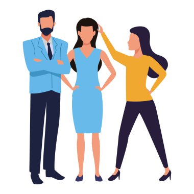 Araçları ile Yönetici iş çalışanları