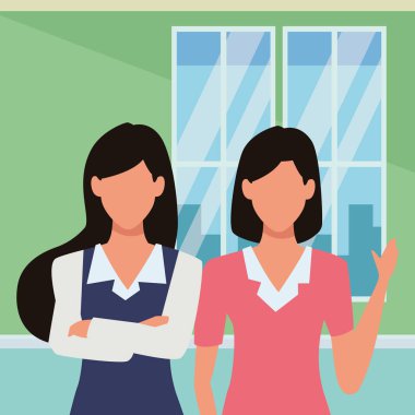 Yönetici iş girişimci çift