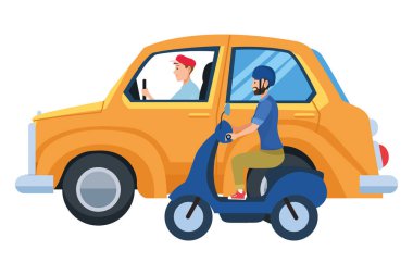 Araç ve motosiklet sürücüleri sürme ile