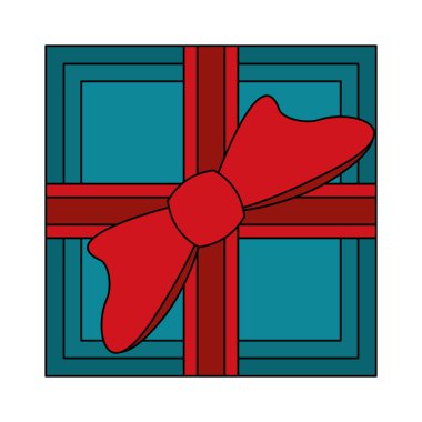 parti hediye sürpriz hediye karikatür