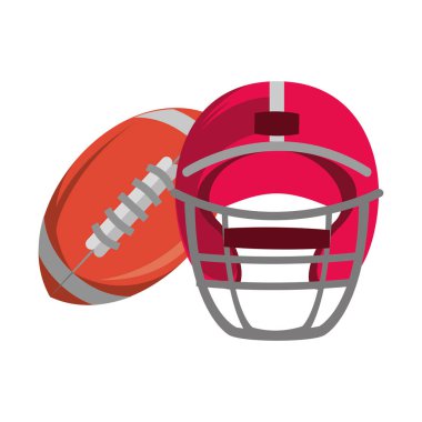 amerikan futbolu spor oyunu karikatür