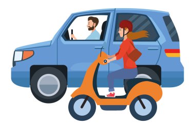 Araç ve motosiklet sürücüleri sürme ile