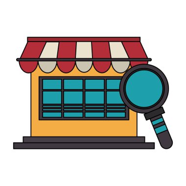 teslimat ticaret online satış karikatür