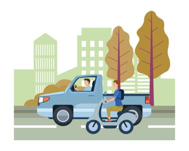 Araç ve motosiklet sürücüleri sürme ile