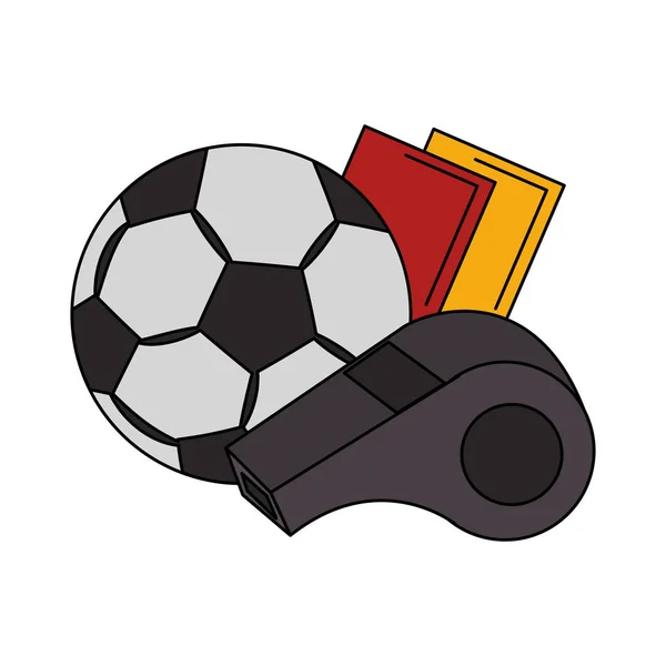 Мультфильм о футболе — стоковый вектор