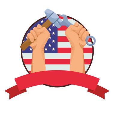 İnşaat işçileri el ele alet tutuyor