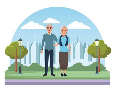 yaşlı insanlar gülümseyen ve mutlu