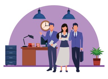 Araçları ile Yönetici iş çalışanları