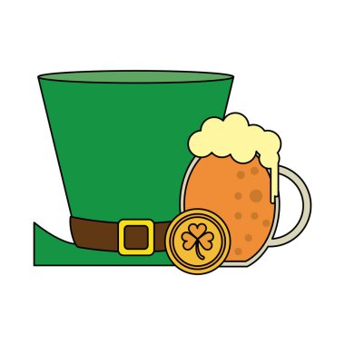 aziz patricks gün İrlandalı karikatür