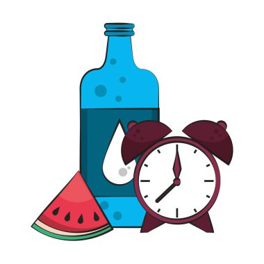 sağlıklı beslenme yaşam tarzı karikatür