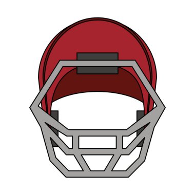 amerikan futbolu spor oyunu karikatür