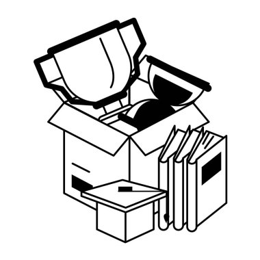 bilgi eğitimi kavramı karikatür