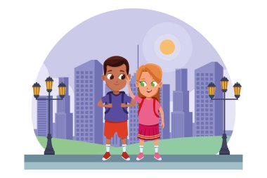 sevimli sevimli çocuk çocukluk karikatür