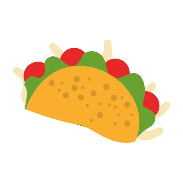 Culture mexicaine et aliments dessins animés — Image vectorielle
