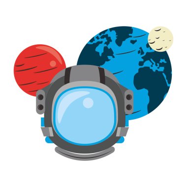 evren uzay galaksi astronomi karikatür