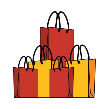 alışveriş perakende satış mağazası karikatür