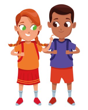 sevimli sevimli çocuk çocukluk karikatür