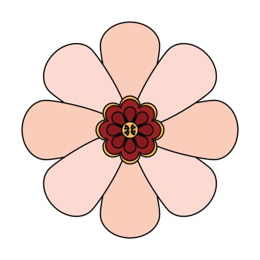 çiçek doğa çiçek dekorasyon karikatür