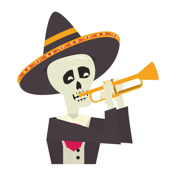 Mexican culture mexico festival cartoon — Stock Vector