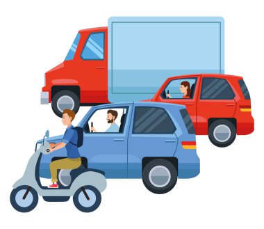 Sürme sürücüleri ile araçlar ve motosiklet