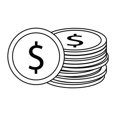 para paraları karikatür tasarruf