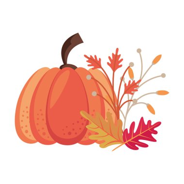 Sonbahar sezonu sevimli unsurlar karikatürler