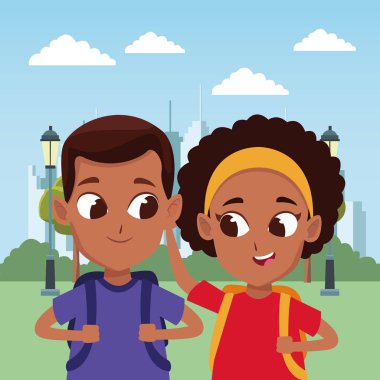 sevimli sevimli çocuk çocukluk karikatür