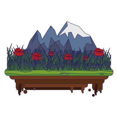 Fitness kadın sideview mavi çizgiler çalışan