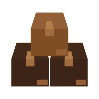 karton kutuları yığılmış