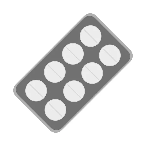 Geneeskunde drugs Tablet — Stockvector