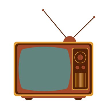 eski vintage televizyon