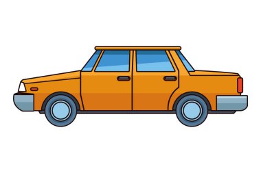 Vintage klasik sedan araç araç