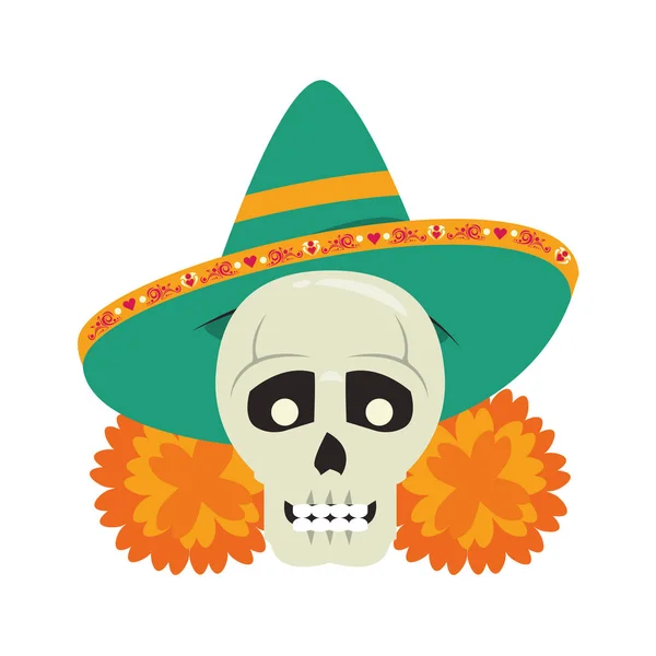 Mexicaanse cultuur Mexico Festival cartoon — Stockvector