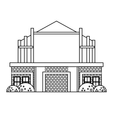 siyah beyaz inşaat mimari mühendisliği iş karikatür