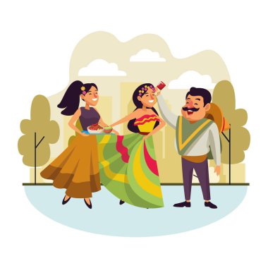 meksika geleneksel kültür simgesi karikatür