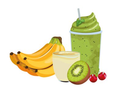 tropikal meyve ve smoothie içecek