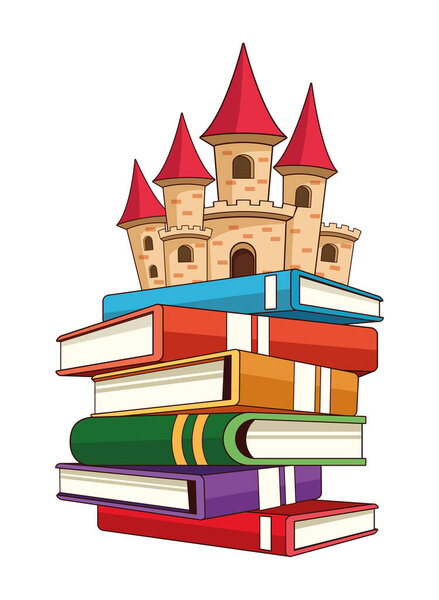 fantasy book with stories character