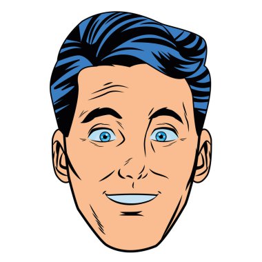 Man face avatar profil resmi