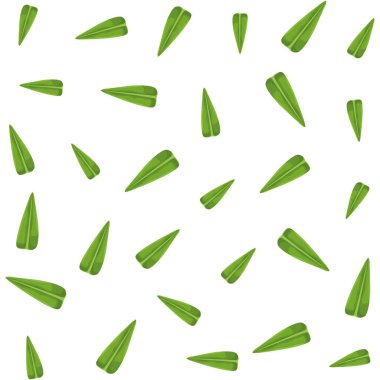 Büyük tropikal yaprak simgesi karikatür arkaplan duvar kağıdı