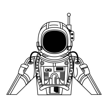 siyah beyaz evren uzay galaksi astronomi karikatür