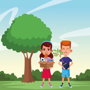 genç çocuklar avatar karton karakter