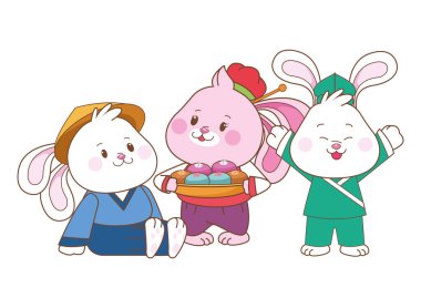 Tavşanorta sonbahar festivali karikatürler kutluyor