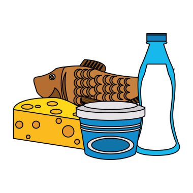 Sağlıklı yemek ve lezzetli malzemeler.