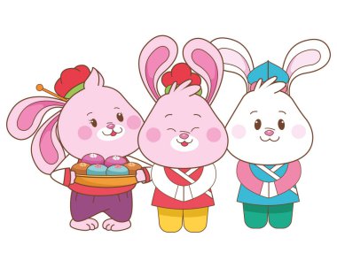 Tavşanorta sonbahar festivali karikatürler kutluyor