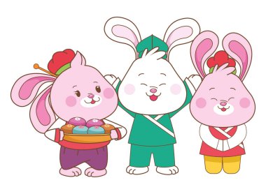 Tavşanorta sonbahar festivali karikatürler kutluyor